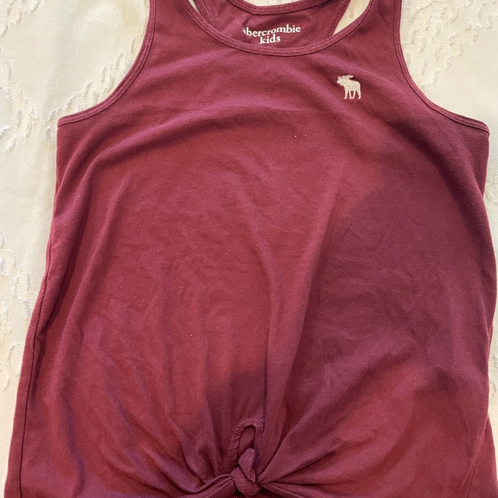 Abercrombie kids maroon tank top